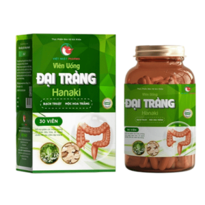 Viên Uống Đại Tràng Hanaki giúp giảm triệu chứng rối loạn tiêu hóa, hỗ trợ cải thiện tình trạng đi ngoài nhiều lần do viêm đại tràng.