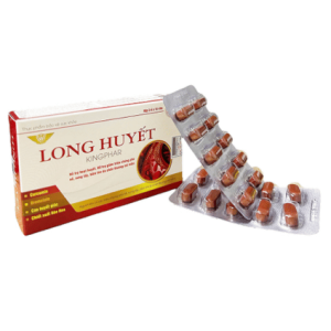 Viên uống Long Huyết Kingphar giúp hỗ trợ hoạt huyết, giảm sưng tấy, phù nề, bầm tím do chấn thương mô mềm.
