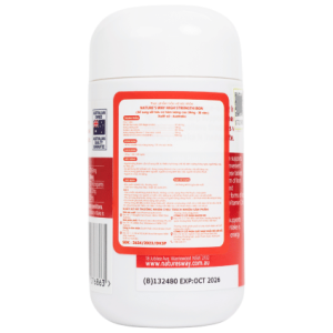 Viên Sắt Sinh Học Nature’s Way bổ sung sắt hữu cơ cùng vitamin C & B12, hỗ trợ hấp thu tốt, không gây táo bón, phù hợp với phụ nữ mang thai và cho con bú.